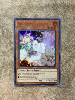 Yu-Gi-Oh! Ash Blossom & Joyous Spring - Unlimited - LCKC-EN080 - Image 1