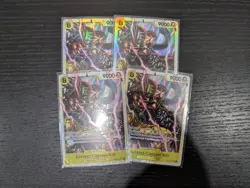 Eustass "Captain" Kid Playset - OP10-112 x4 - PRB02 Reprint - One Piece TCG Card - Image 1