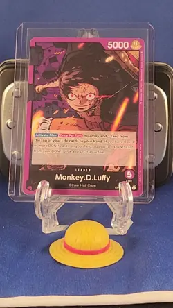 Monkey.D.Luffy - OP05-060 - Leader - English - Near Mint - One Piece CCG - Image 2
