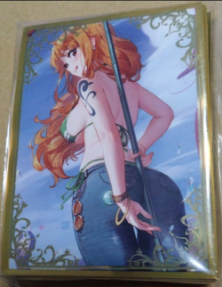 ONE PIECE Nami doujin Card Sleeve Protector - Image 1