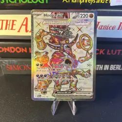 Hoopa EX Scarlet Violet Paradox Rift Ultra Rare Pokemon TCG Card 226/182 - Image 1