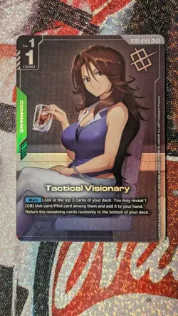 Tactical Visionary Winner Foil - ST07-014 C+ - Gundam TCG Card Game - Image 1