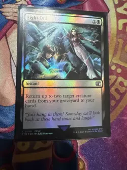 Fight On! #100 FOIL FINAL FANTASY Magic The Gathering Card - Image 1