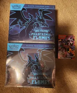 Pokemon Phantasmal Flames Destined Rivals Sealed Lot - Image 1