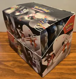 Pokemon TCG Black Bolt & White Flare Unova Complete Mini Tin Display (SEALED) - Image 2