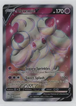 Full Art - Alcremie V Pokemon Sword & Shield Shining Fates #064 - Image 1