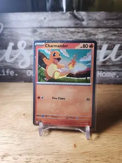 Pokemon Charmander Ascended Heroes 020/217 Cosmo Holo Promo - Image 1