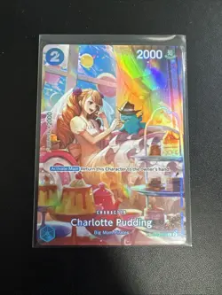 One Piece Charlotte Pudding SP English ST12-012 Royal Blood OP10 TCG CCG - Image 1