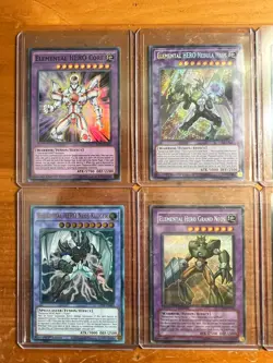 Yugioh - Elemental Hero - Card Lot X6 Cards - phoenix enforcer, Grand Neos, Etc - Image 3