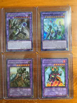 Yugioh - Elemental Hero - Card Lot X6 Cards - phoenix enforcer, Grand Neos, Etc - Image 4