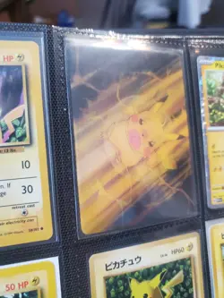 Vintage - Current Pokemon Binder (Leather With 75 Cards & Stickers & Other) - Image 4