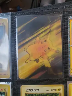 Vintage - Current Pokemon Binder (Leather With 75 Cards & Stickers & Other) - Image 5