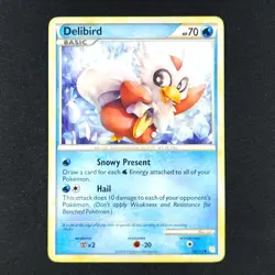 Delibird 39/123 - Heart Gold Soul Silver - Pokemon Card - Image 1