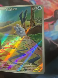 Pokemon TCG Frigibax Card 208/193 IR Sv02: Paldea Evolved 2023 - Image 3