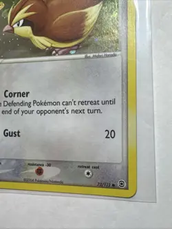 Pidgey 73/112 Ex FireRed LeafGreen Reverse Holo Stamped Era Pokemon Card - Image 5