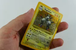 Magneton 9/102 Holo Rare Base Set Pokemon Card - Moderately Played - Image 3