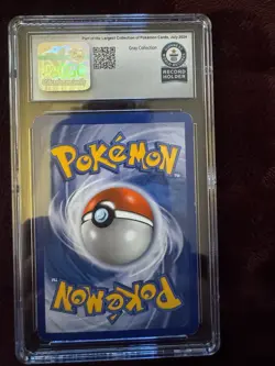 World Record Holder Blastoise Ex Crystal Guardian Reverse Holo Pokemon Card - Image 2