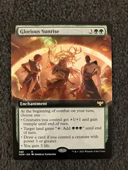Magic MTG - Glorious Sunrise (Extended Art) - Innistrad: Crimson Vow - Image 1