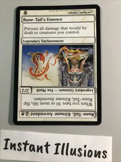 NM Rune-Tail, Kitsune Ascendant - Saviors of Kamigawa Mtg Tcg - Image 3