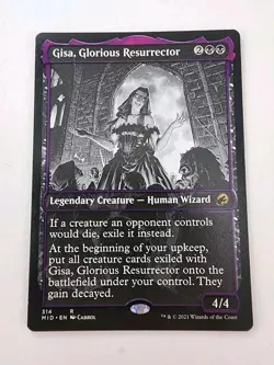 Gisa, Glorious Resurrector (Showcase) Innistrad: Midnight Hunt • Regular MTG - Image 1