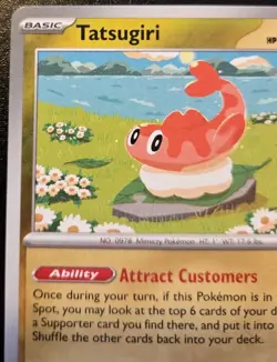 Tatsugiri 131/167 Uncommon Scarlet & Violet: Twilight Masquerade Pokemon TCG - Image 2