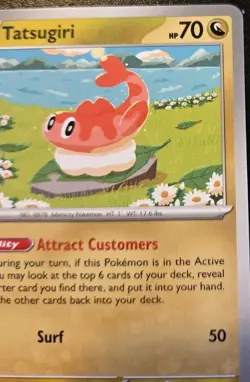Tatsugiri 131/167 Uncommon Scarlet & Violet: Twilight Masquerade Pokemon TCG - Image 3