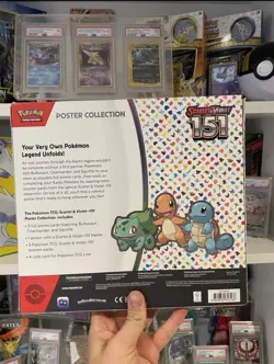 One Scarlet & Violet 151 Poster Collection Box Pokemon TCG - Brand New & Sealed - Image 2