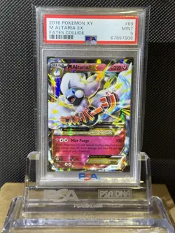2016 POKEMON XY FAES COLLIDE M ALTARIA EX 69/124 PSA 9 MINT - Image 4