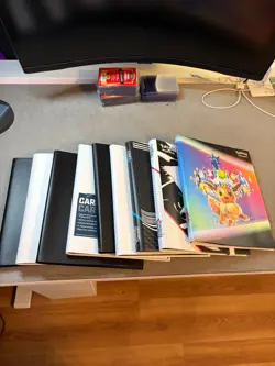 Pokemon Lot of 9 Binders - Eevee Prismatic Evolutions - Image 1