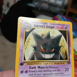 Pokemon TCG Sabrina's Gengar Gym Challenge 29/132 1st Edition Rare HP - Image 3