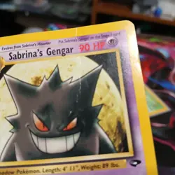 Pokemon TCG Sabrina's Gengar Gym Challenge 29/132 1st Edition Rare HP - Image 4