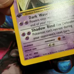 Pokemon TCG Sabrina's Gengar Gym Challenge 29/132 1st Edition Rare HP - Image 5