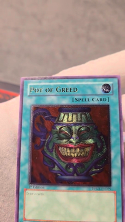 Pot of Greed DPKB-EN029 Ultimate Rare 1st edition Duelist Pack Kaiba Yugioh LP - Image 2