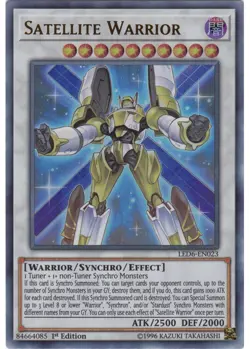 Yugioh - Satellite Warrior (Ultra Rare) (1st Edition) - LED6-EN023 P - Image 1