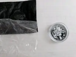 Yu-Gi-Oh! Official YCS Pre-Registration Coin | Elemental HERO Bubbleman - Silver - Image 1