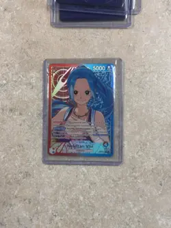 One Piece English EB03-001 Nefeltari Vivi (L) Leader Alt Art Heroines Edition - Image 1