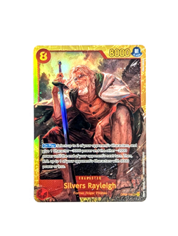 Silvers Rayleigh OP08-118 SEC Character ONE PIECE TCG Two Legends NM/M - Image 1
