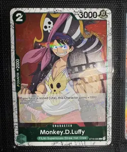 Monkey.D.Luffy 2025 One Piece The Best Vol 2 PRB 02 White Parallel C ST16 005 - Image 1