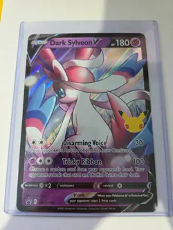 Dark Sylveon V SWSH134 Jumbo Cards Holo - Image 1