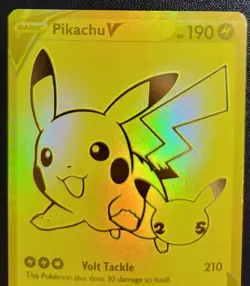 Pokemon TCG Pikachu V | SWSH145 SWSH: Sword & Shield Promo Cards Holo NM - Image 5