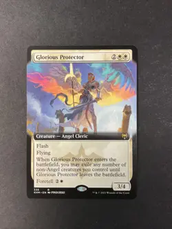 Glorious Protector - Borderless - Kaldheim - Magic the Gathering - MTG - Image 1