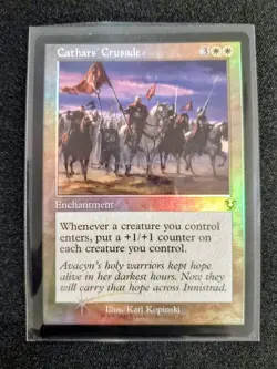 MTG Cathars' Crusade Retro Frame Foil 337 Innistrad Remastered NM - Image 1