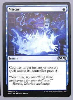 Miscast - 57 - Core Set 2021 (M21) MTG - Image 3