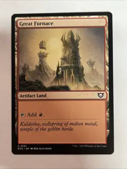 Great Furnace Commander: Edge of Eternities #161 - Image 1