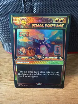 Mtg Secret Lair— Final Fortune — Foil —NM - Image 1