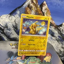 Pikachu - 56/236 Pokemon Sm-Unified Minds - Reverse Holo LP+ - Image 2