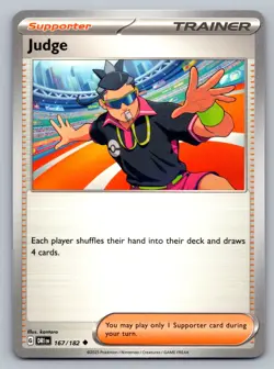 Pokemon TCG SV10: Destined Rivals Judge 167/182 - Image 1