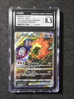 Charizard VSTAR #SWSH262 Black Star Promo - Pokemon(2022) UPC CGC 8.5 NM/MINT+💎 - Image 1