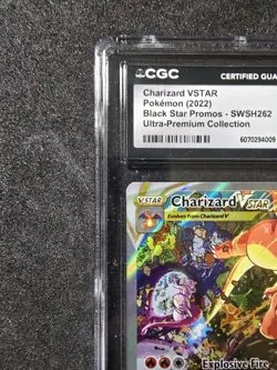 Charizard VSTAR #SWSH262 Black Star Promo - Pokemon(2022) UPC CGC 8.5 NM/MINT+💎 - Image 5