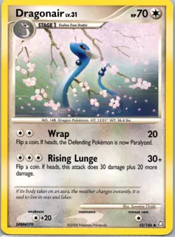 Pokemon TCG Dragonair 52/146 Legends Awakened NM - Image 1